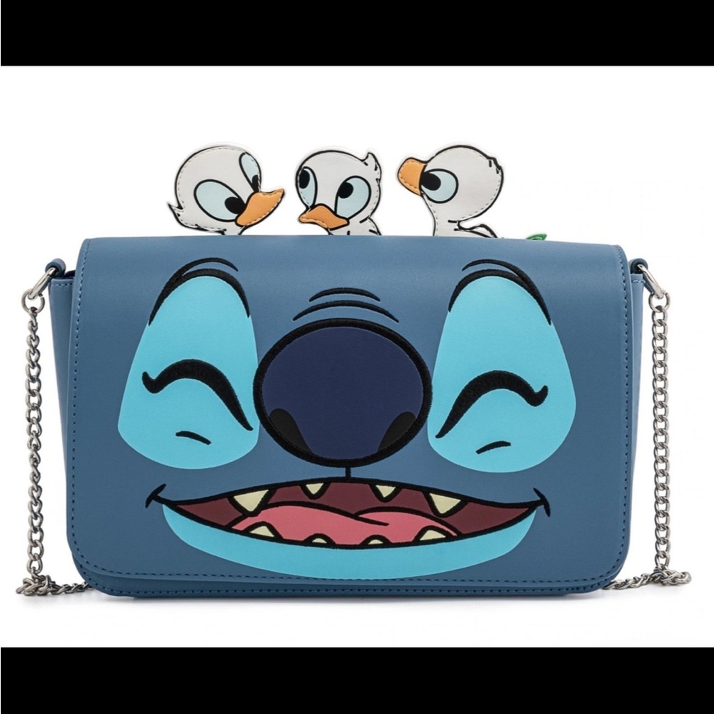 Loungefly STITCH DUCKIES CROSSBODY BAG